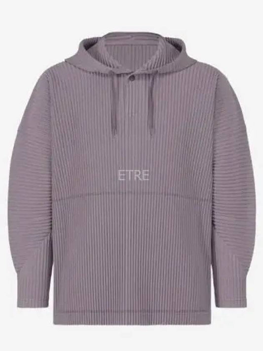 Homme Plissé Monthly Pleated Hooded Tshirt JK106 - ISSEY MIYAKE - BALAAN 2