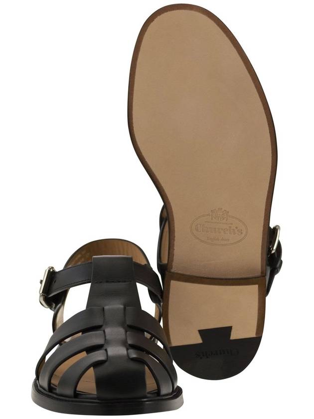 Sandals DX01039AGXF0AAB BLACK - CHURCH'S - BALAAN 6