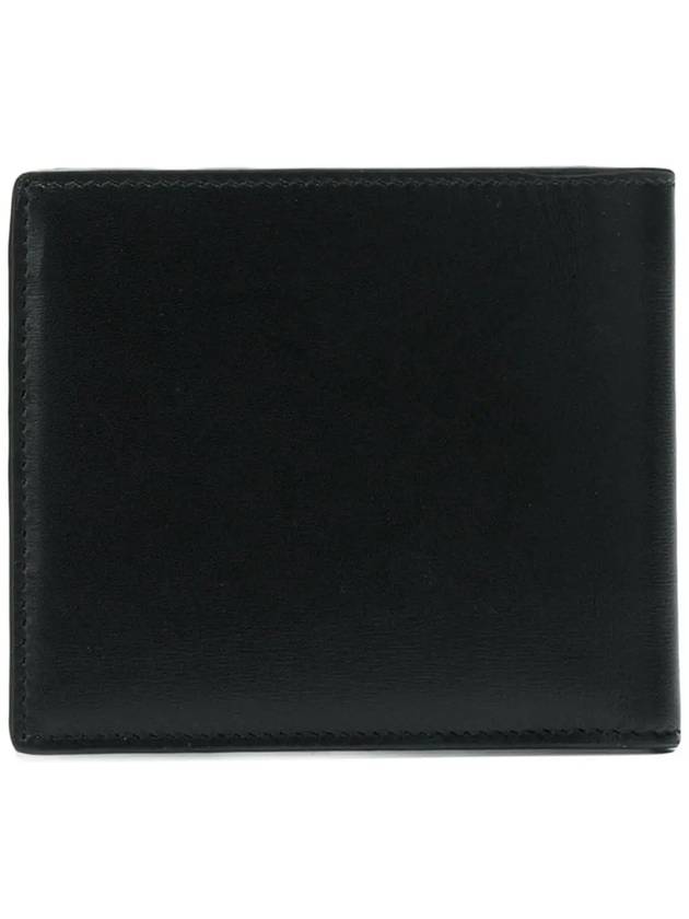 East/West Wallet In Smooth Leather Black - SAINT LAURENT - BALAAN 4