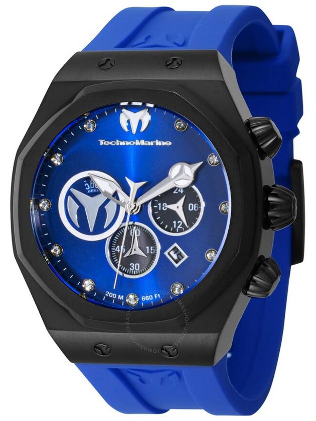 Technomarine Reef Sun Chronograph Quartz Blue Dial Men's Watch TM-523001 - TECHNOMARINE - BALAAN 1