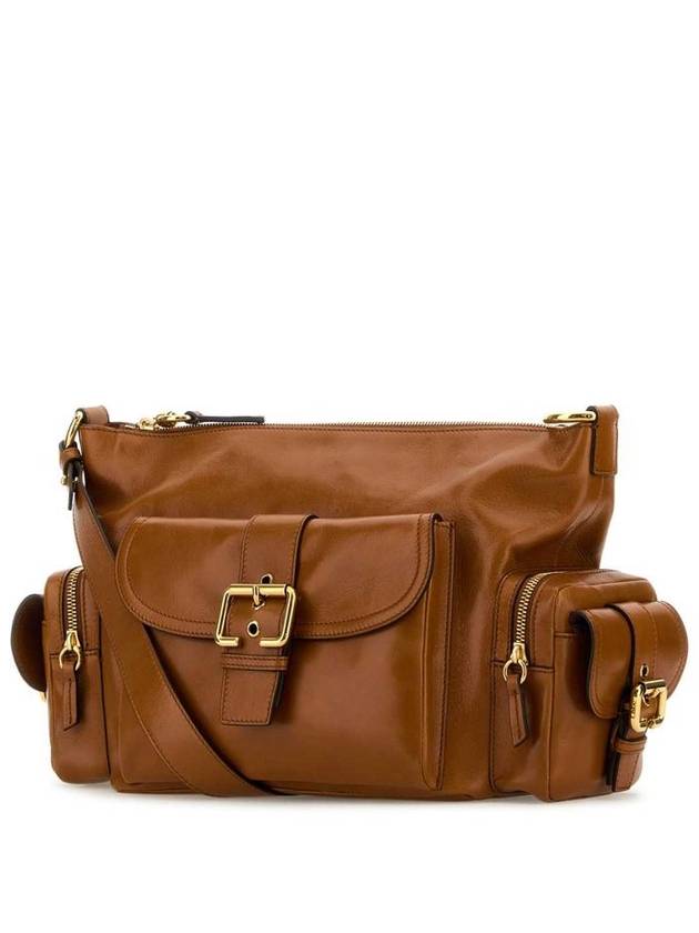 Camera Shiny Leather Shoulder Bag Clay Brown - CHLOE - BALAAN 3