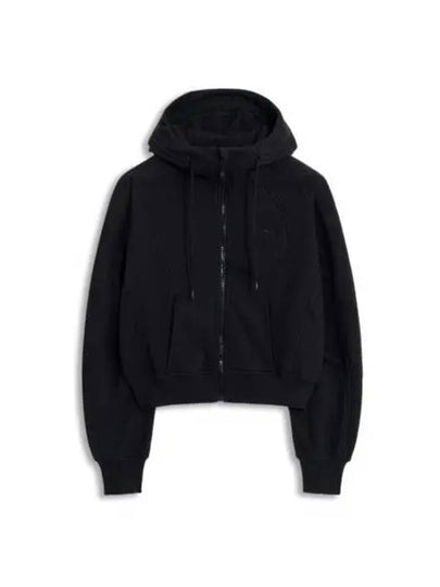 Bias Cut Knit Zip-Up Hoodie Jacket - PUMA - BALAAN 2