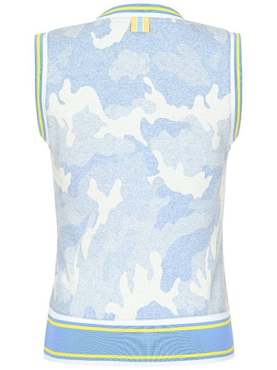 C23SVT001W Candy camo vest Sky blue - CHUCUCHU - BALAAN 2