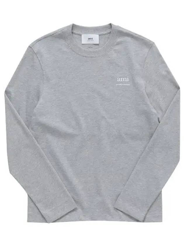 Alexandre Mattiussi Long Sleeve T-Shirt Grey - AMI - BALAAN 2