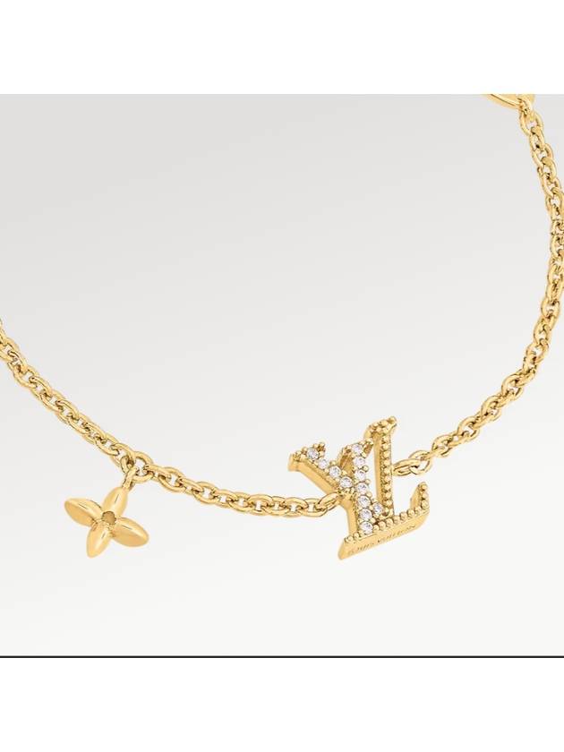 LV Iconic Bracelet Gold - LOUIS VUITTON - BALAAN 3