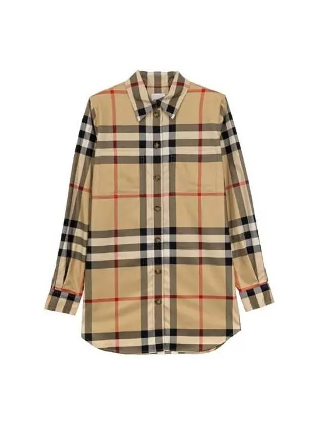 Vintage Check Shirt Beige - BURBERRY - BALAAN 2