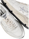 Running Sole In Nappa With Silver Star And Gold Leather Heel Tab Sneakers White - GOLDEN GOOSE - BALAAN 6