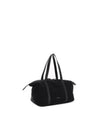 Large Crossroad Weekender Duffel Bag Black - BOTTEGA VENETA - BALAAN 4