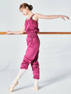 Point Fix Ballet Warmer Jumpsuit Red Wine - HOTSUIT - BALAAN 2