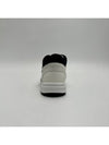 CC Logo Suede Tennis Low Top Sneakers Black - CHANEL - BALAAN 7