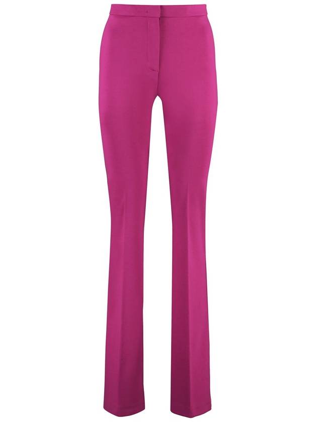 Pinko Hulka Flared Viscose Trousers - PINKO - BALAAN 1