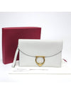 Ferragamo 21 H770 Gancini Margaux Clutch Bag - SALVATORE FERRAGAMO - BALAAN 1