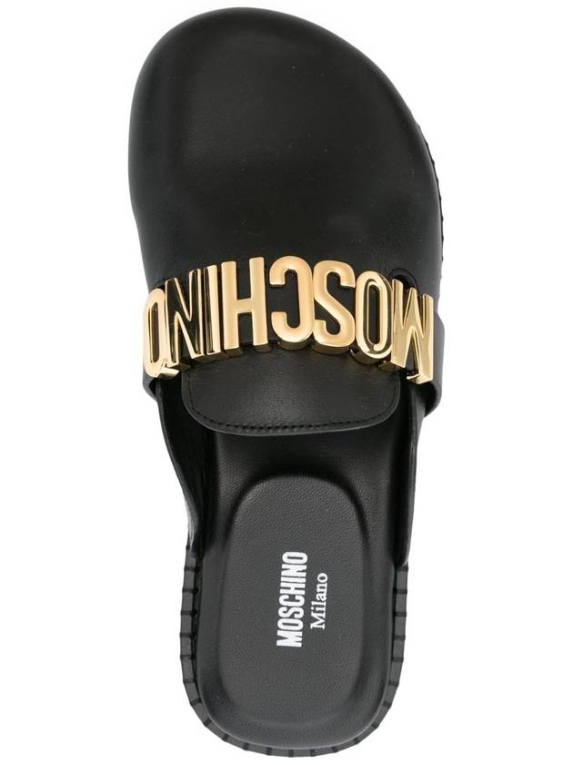 Moschino Sandals Black - MOSCHINO - BALAAN 3