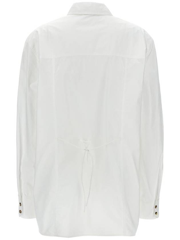 Ganni Lace-Up Shirt - GANNI - BALAAN 2