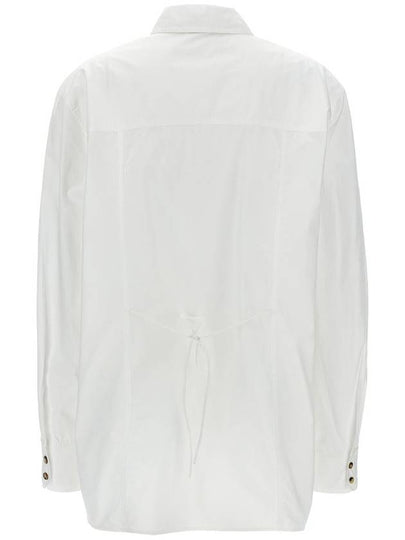 Ganni Lace-Up Shirt - GANNI - BALAAN 2