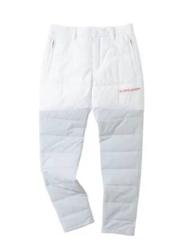 Golf wear men s padded pants HCM 2C AT05 white - HORN GARMENT - BALAAN 1