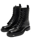 Explorer 2 Leather Ankle Boots Black - DIOR - BALAAN 2