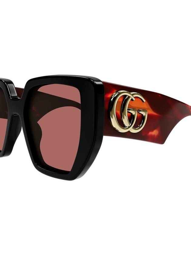 logo decorated oversized sunglasses GG0956S009 - GUCCI - BALAAN 4