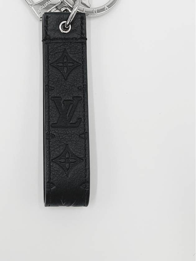 LV Shadow Dragonne Monogram Key Holder Black - LOUIS VUITTON - BALAAN 5