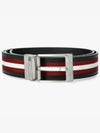 Shiffie 35 Reversible Leather Belt Black Red - BALLY - BALAAN 2