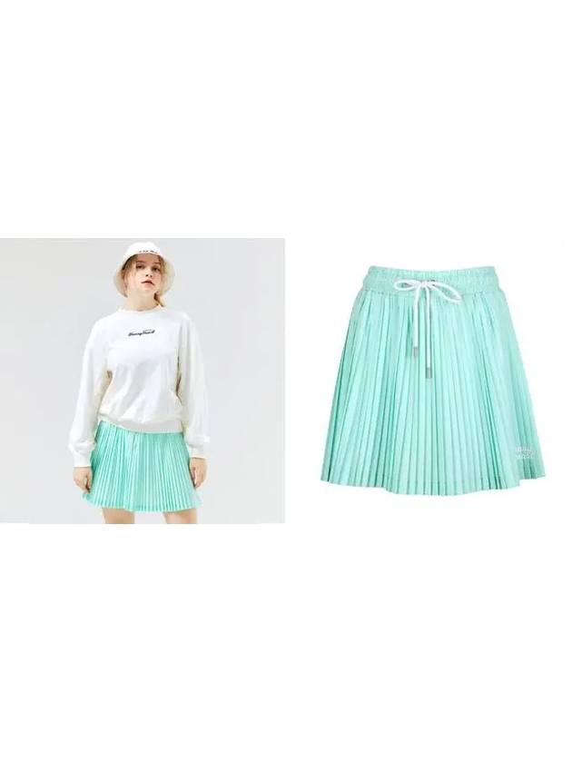 Golf Pastel Pleated Skirt Mint - HENRY STUART - BALAAN 3