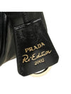 Re-Edition 2002 Small Leather Shoulder Bag Black - PRADA - BALAAN 8