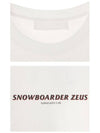 19FW PBJT547B M500S 113 Snowboarder Zeus Slim Regular Short Sleeve T-Shirt White Sky Men's T-Shirt TR - NEIL BARRETT - BALAAN 6