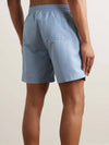 Logo Embroidery Swim Shorts Blue - BRUNELLO CUCINELLI - BALAAN 5