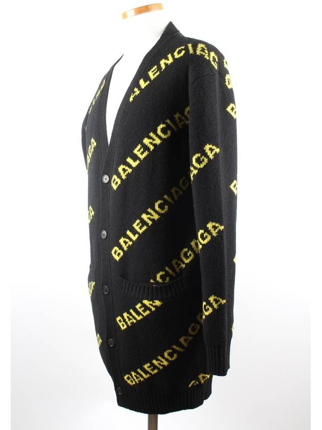 multi logo cardigan - BALENCIAGA - BALAAN 2