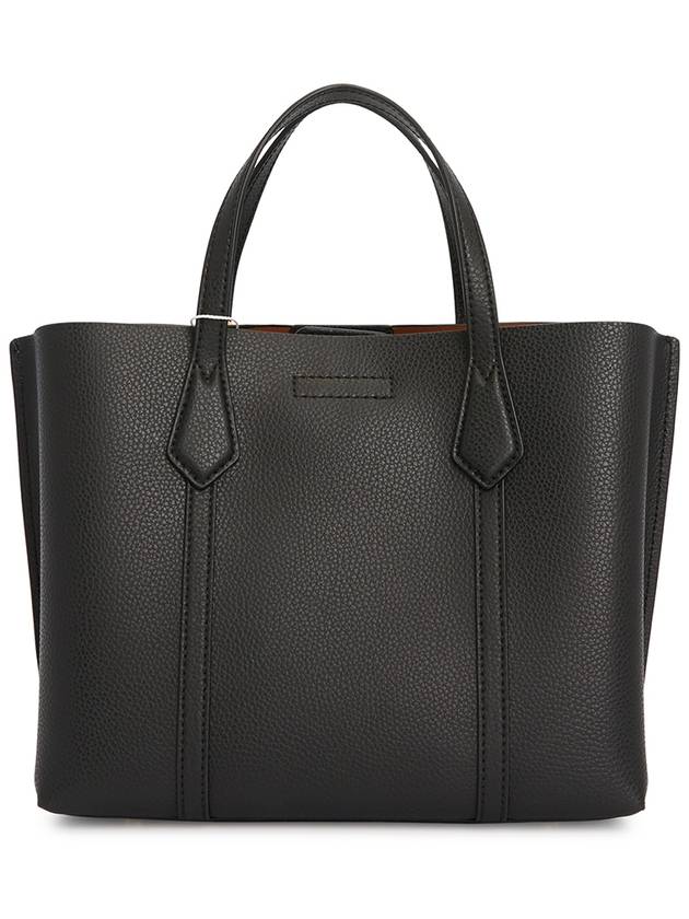 Perry Triple Compartment Small Tote Bag Black - TORY BURCH - BALAAN 5