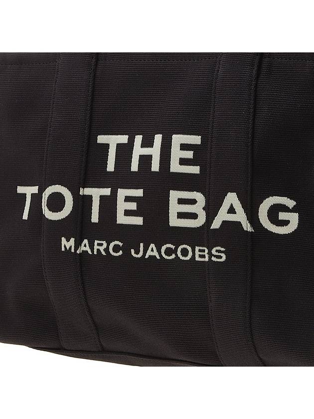 Logo Jacquard Large Tote Bag Black - MARC JACOBS - BALAAN 7