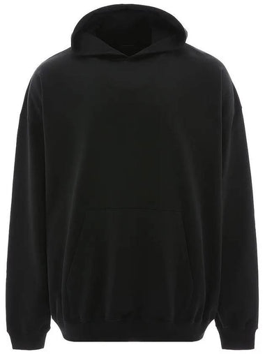 Back Logo Oversized Hoodie Black - BALENCIAGA - BALAAN 1