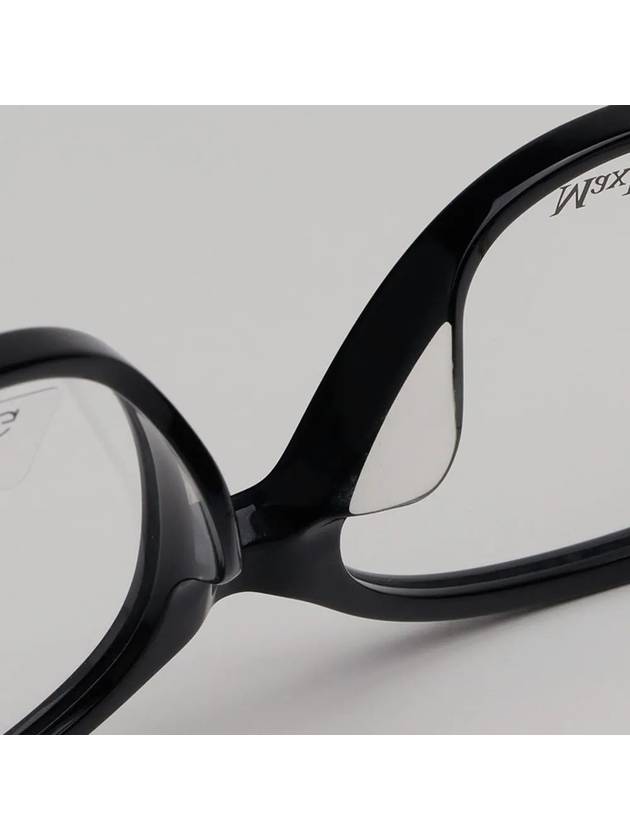 Glasses frame MM5008F 001 black horn rim Asian fit - MAX MARA - BALAAN 6