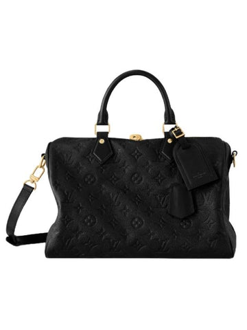 Speedy Soft Tote Bag Black - LOUIS VUITTON - BALAAN 1