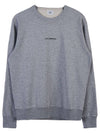 Light Fleece Small Logo Sweatshirt Grey - CP COMPANY - BALAAN 2