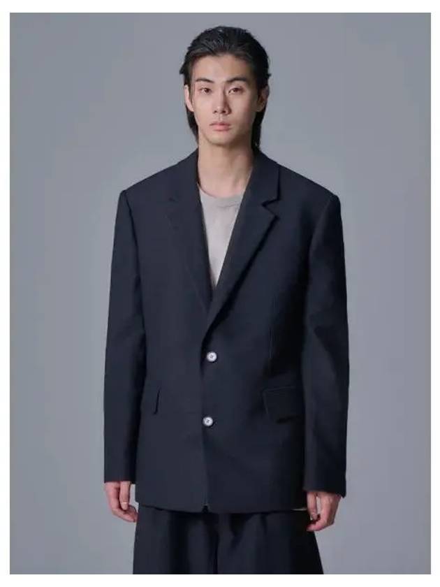 Wool Cotton Formal Jacket Jumper Black Domestic Product GM0024043044188 - JUUN.J - BALAAN 1