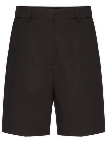 Valentino Garavani Shorts Black - VALENTINO - BALAAN 1