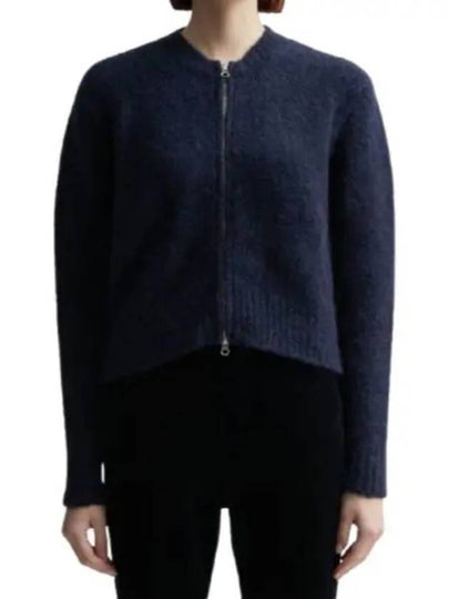 Plaisir Zip-Up Cardigan Navy - PALOMA WOOL - BALAAN 2