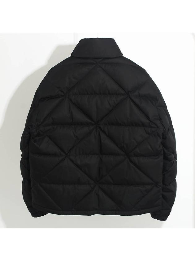 Re-Nylon Down Padded Jacket Black - PRADA - BALAAN 3