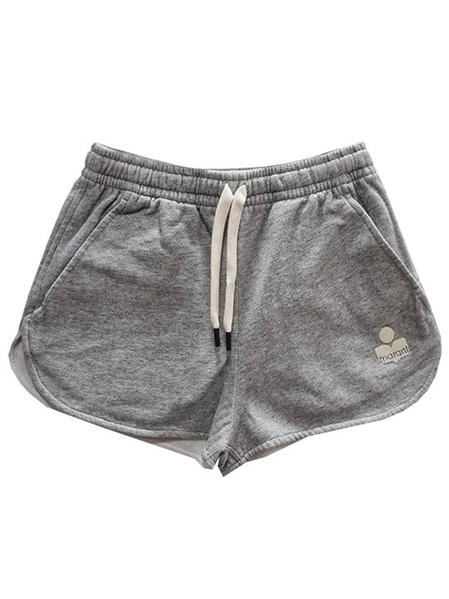 Mipha logo banding short pants - ISABEL MARANT - BALAAN.