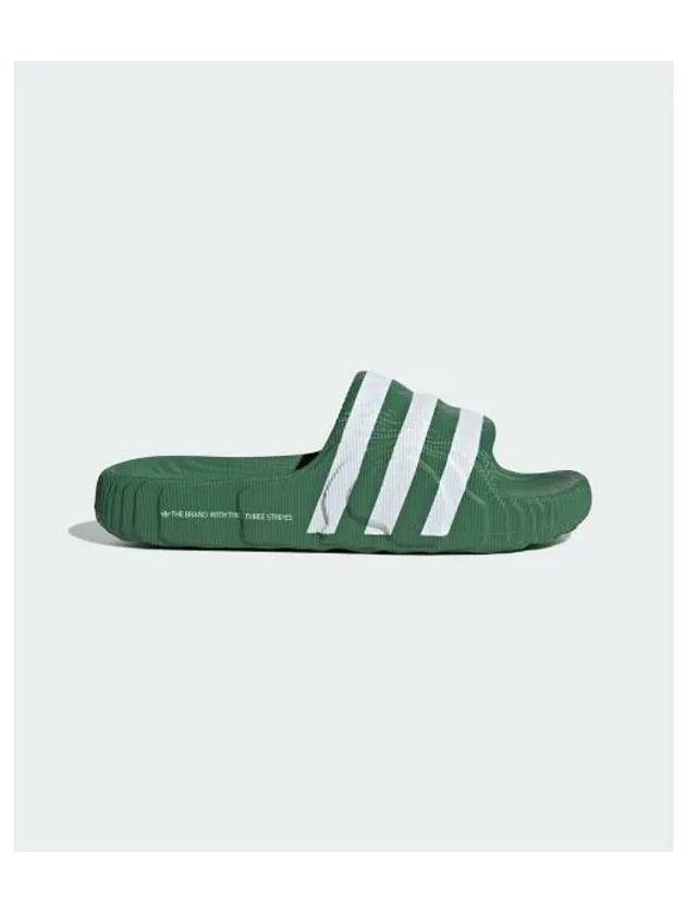 Adilette 22 Slippers Green - ADIDAS - BALAAN 2