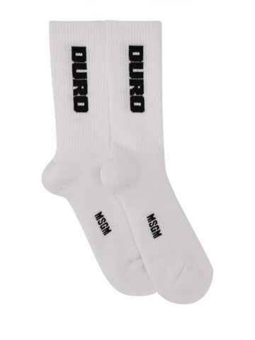 socks 3640MS01 24728601 WHITE - MSGM - BALAAN 1