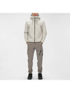 Men's Shell R Goggles Hooded Jacket Beige - CP COMPANY - BALAAN 6