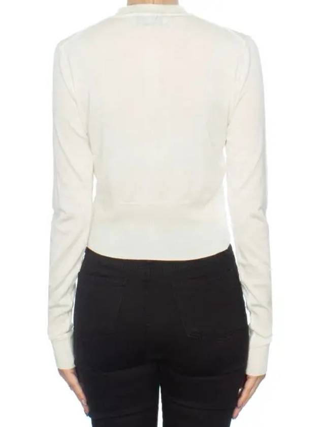 Bea Cropped Cardigan Cream - VIVIENNE WESTWOOD - BALAAN 5