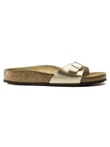 Madrid Vulco Narrow Fit Slippers Gold - BIRKENSTOCK - BALAAN 1