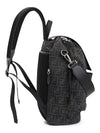 FF Motif Drawstring Backpack Black - FENDI - BALAAN 3