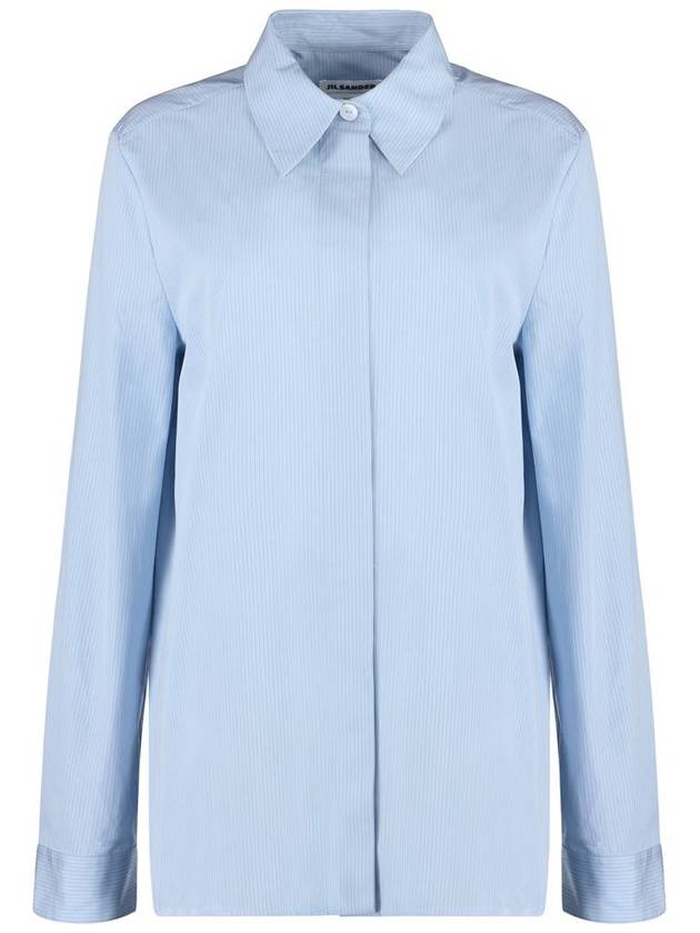 Shirt J05DL0101J45174 494 BLUE - JIL SANDER - BALAAN 2