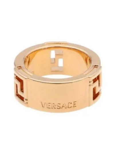 Greca Pattern Ring Gold - VERSACE - BALAAN 2