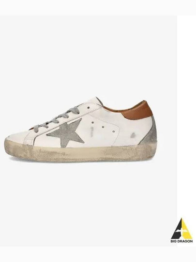 Brown Tab Superstar Classic Low Top Sneakers White - GOLDEN GOOSE - BALAAN 2