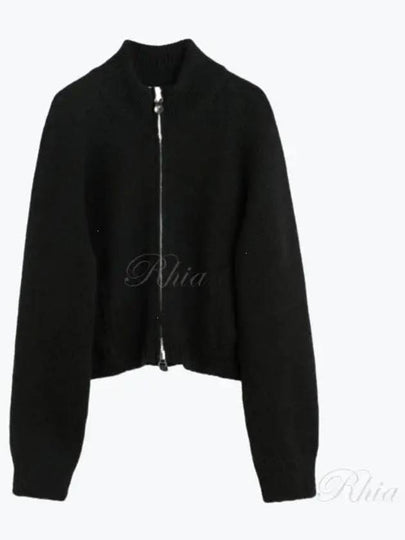 Ultra knit zip up jacket jet black - OUR LEGACY - BALAAN 2